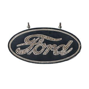 Cliff Love Collection Leads Landmark Petroliana & Advertising Sales at Miller & Miller, June 13–14 11 Ford Smaltz Dealer Sign