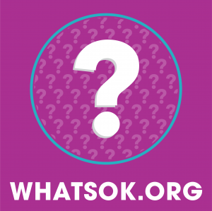 What’s OK? Helpline Releases Impact Briefing to Share Top Youth Sexual Behavior Questions & Website Trends 7 What's OK Logo from the Impact Briefing that features 2025 statistics of the most frequently asked types of questions submitted to their teen helpline and most visited blogs