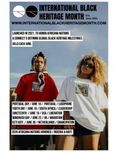 International Black Heritage Month 2026 Poster/Flyer 1