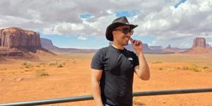 Isaac Reuven at a Road Trip to Monument Valley, AZ