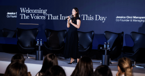 The Women Behind The B2B Marketing Summit: How An All-Female Team Brought 200+ Marketing Leaders Into One Room 10 Jess Speech