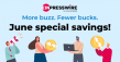 EIN Presswire Announces June Special on Press Release Distribution Packages