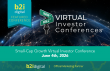 From Carbon Credits to Cybersecurity: 12 Companies Present at the June 4 Small Cap Growth Virtual Investor Conference