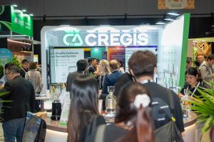 Cregis at an exhibitino
