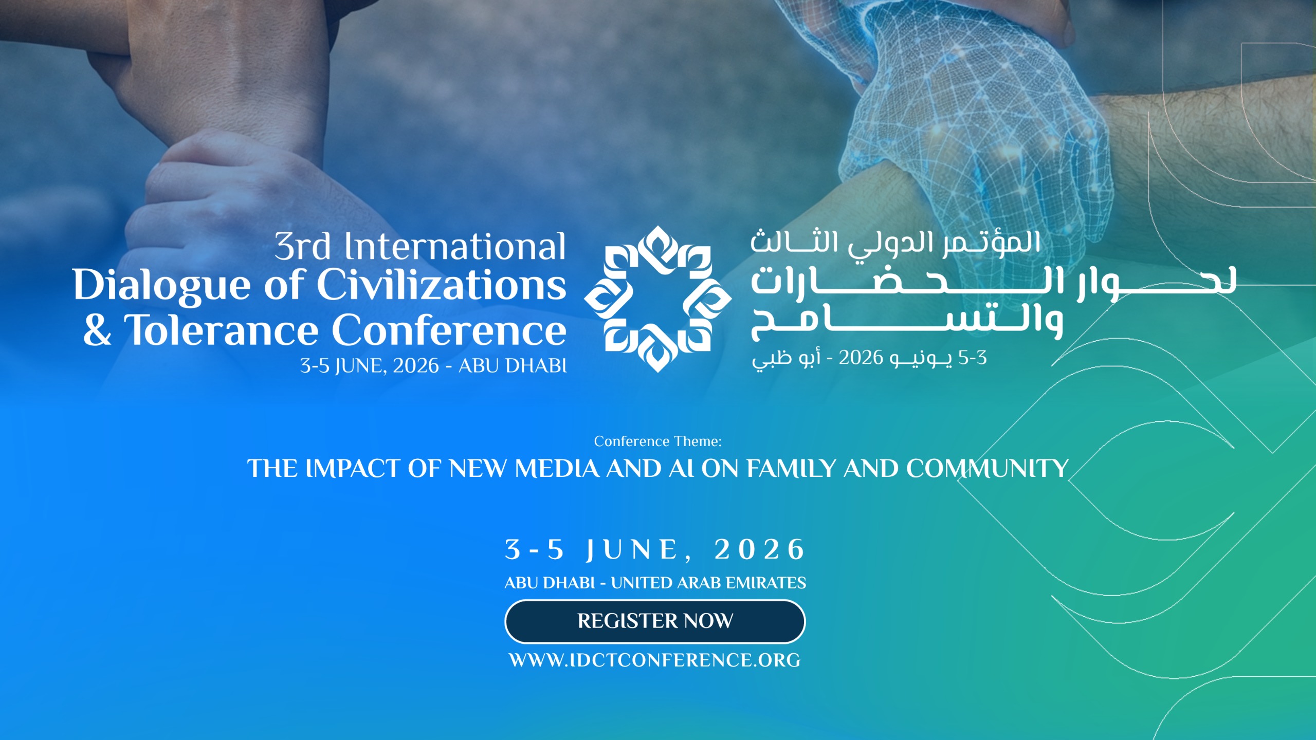 The 3rd International Dialogue of Civilizations and Tolerance Conference to Launch in Abu Dhabi in 48 Hours