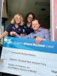 Wallace Subaru of Bristol Presents $18,930 Check to  Crossroads Medical Mission from Subaru 'Share the Love' Campaign