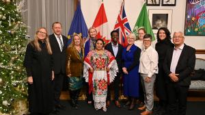 Awardees at LTG reception