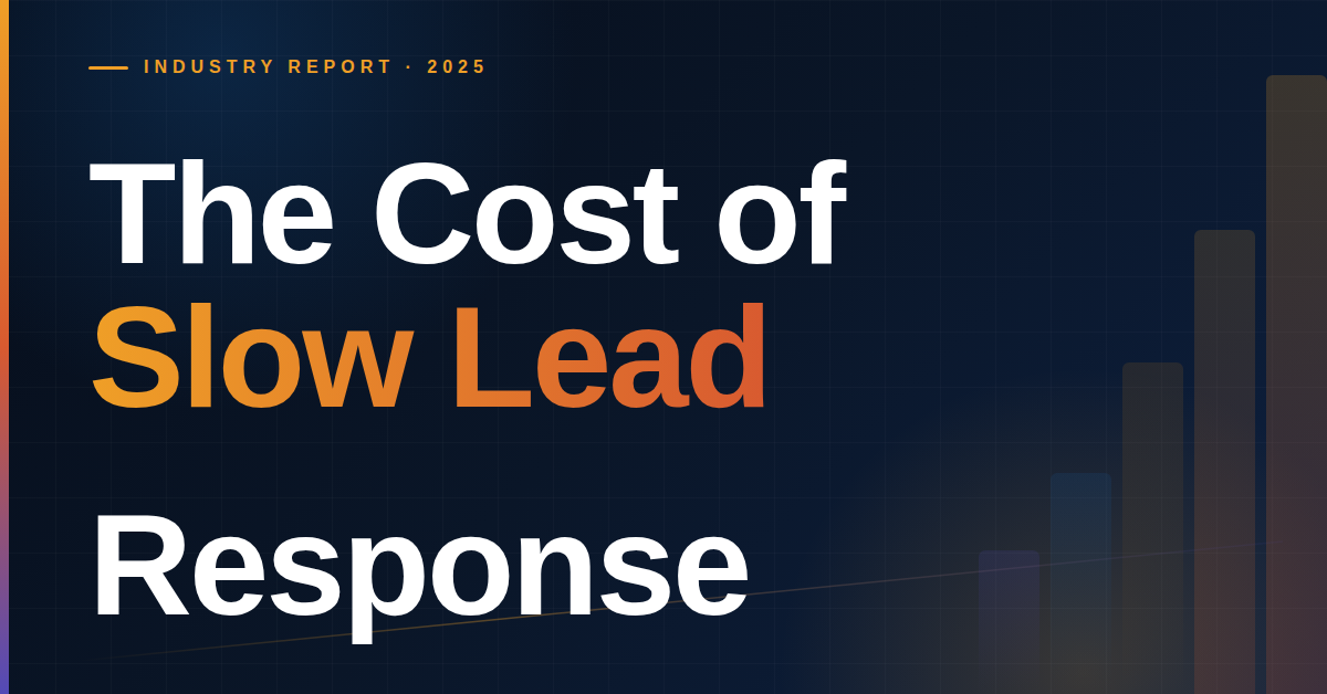 The Cost of Slow Lead Response: A Data Analysis of U.S. Home Services Businesses