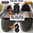 aZengear Launches Shoe Repair & Big Toe Hole Preventer Patch Kit - A 60-Second Fix for Worn Trainers, Boots and Heels