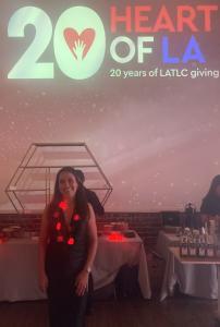 Griselda Rodriguez, first-generation trial attorney and 2026 Los Angeles Trial Lawyers Charities President celebrating their 20th Anniversary Gala serving the LA community at the Candela La Brea