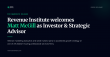 Revenue Institute Welcomes Matt McGill as Investor and Strategic Advisor