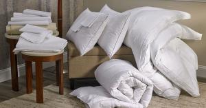 OEKO-TEX certified bedding and textile products manufactured by Northern Linens for wholesale distribution across North American retail and hospitality markets.