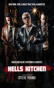 Book cover for Hells Kitchen: A New York Mafia Story, a crime thriller novella by Steve Young