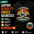 All About Technology Launches I Support Disability-Owned Businesses T-Shirt to Raise Support for Disability-Owned Firms