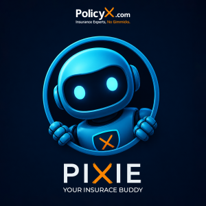 Pixie 2.0 AI insurance assistant from PolicyX for insurance comparison, policy analysis, claim support, coverage explanation, and expert guidance