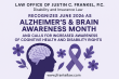 Law Office of Justin C. Frankel, P.C. Recognizes June 2026 as Alzheimer’s & Brain Awareness Month