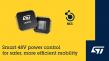 STMicroelectronics’ 48V automotive pre-driver combines ISO 21780 compliance with 8-channel flexibility