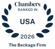 The Beckage Firm Earns Ranking in Chambers and Partners USA Guide for Data Security & Privacy