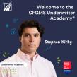 CFGMS Announces Stephen Kirby as an Underwriter Academy Hire