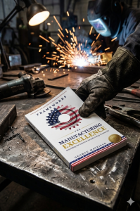 Framework for manufacturing excellence on a toolbox.