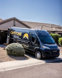 Capstone Plumbing Black Van