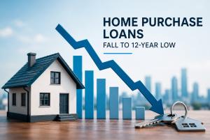 Home Purchase Loans Fall to 12-Year Low