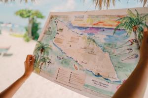 Boardwalk Boutique Hotel Aruba - Treasure Map