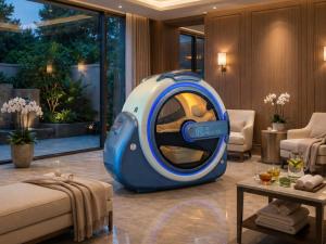 luxury wellness sanctuary future 2.0ATA Carbon Fiber Hyperbaric Chamber
