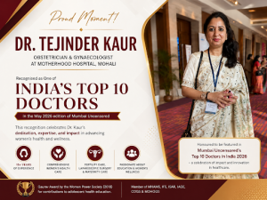 Dr. Tejinder Kaur Recognized
