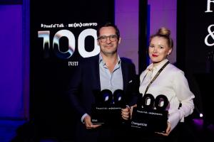 Visa and ChangeNOW at BeInCrypto’s Institutional 100 Awards