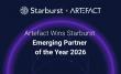 Artefact Named Starburst’s 2026 Emerging Partner of the Year