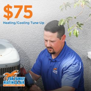 Fox Family Heating and Air Conditioning is offering a $75 Heating/Cooling Tune-Up for Sacramento Homeowners