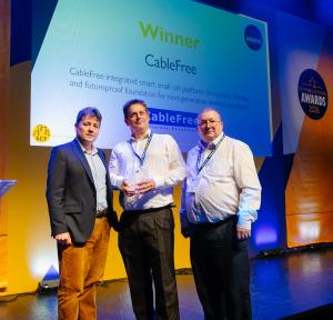 CableFree wins SCF Award 2026 in London