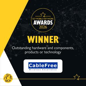 CableFree Winner at SCF Awards 2026