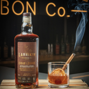 LArrikin Cigar Lounge - crafted from five finishing barrels - including Jaqueria Fruit, Maple, Maderia, Cognac and Amburana.