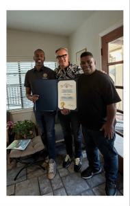 Sean James AWARD PIC
