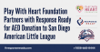 Play With Heart Foundation Partners with Response Ready for AED Donation to San Diego American Little League
