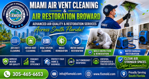 Miami Air Vent Cleaning and Air Restoration Broward professional indoor air quality
