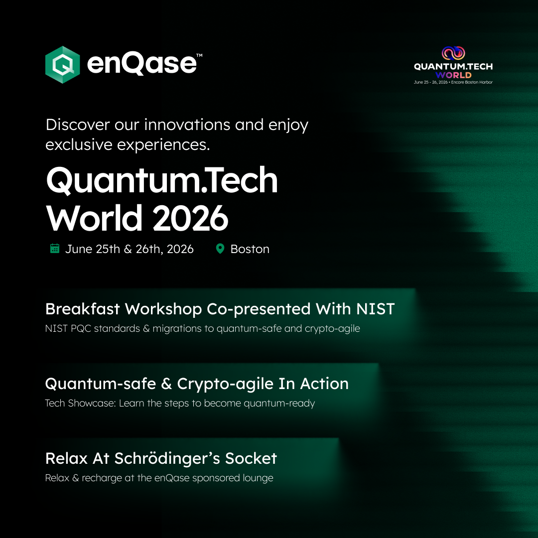 enQase to Showcase Quantum Security Leadership at Quantum.Tech World 2026