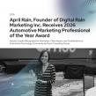 April Rain, Founder of Digital Rain Marketing Inc. Receives 2026 Automotive Marketing Professional of the Year Award