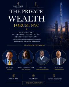 Panel for The Private Wealth Forum NYC