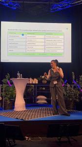 May 2026
Anastasiia Sosyniuk, co-founder of Go Global and an international digital strategy consultant, took the stage at Vitalis 2026, Scandinavia’s premier event for digital health and healthcare innovation Anastasiia Sosyniuk speaking at Vitalis