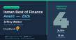 CredEvolv CEO Jeff Walker Earns Fourth Consecutive Inman Best of Finance Award Amid Record Mortgage Denials