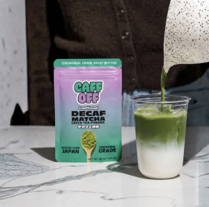 Caff Off, a ceremonial-grade decaf matcha company sourcing directly from Kyoto, Japan’s tea growing region has officially launched in the United States with a mission to help consumers enjoy matcha without the unwanted effects of caffeine Caff Off