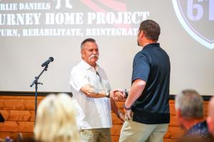 The Charlie Daniels Journey Home Project (TCDJHP) partnered with Shield 616 to provide advanced ballistic vests to the Wilson County Sheriff's Department during a special event held on Tuesday, May 26