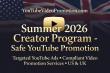 YouTubeVideoPromotion.com Launches Summer 2026 Creator Program for Safe YouTube Promotion and Targeted YouTube Ads