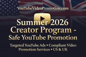 Summer 2026 Creator Program Safe YouTube Promotion