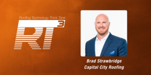 Capital City Roofing today announced that Founder and CEO Brad Strawbridge has been appointed to the Board of Directors of RT3, the Roofing Technology Think Tank Capital City Roofing Founder Brad Strawbridge Joins RT3 (Roofing Technology Think Tank) Board of Directors