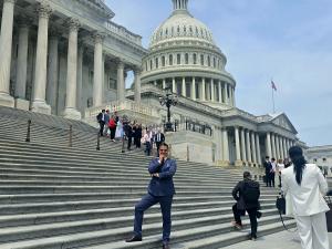 Marco Antonio Soriano hits the US Congress on how to preserve our history