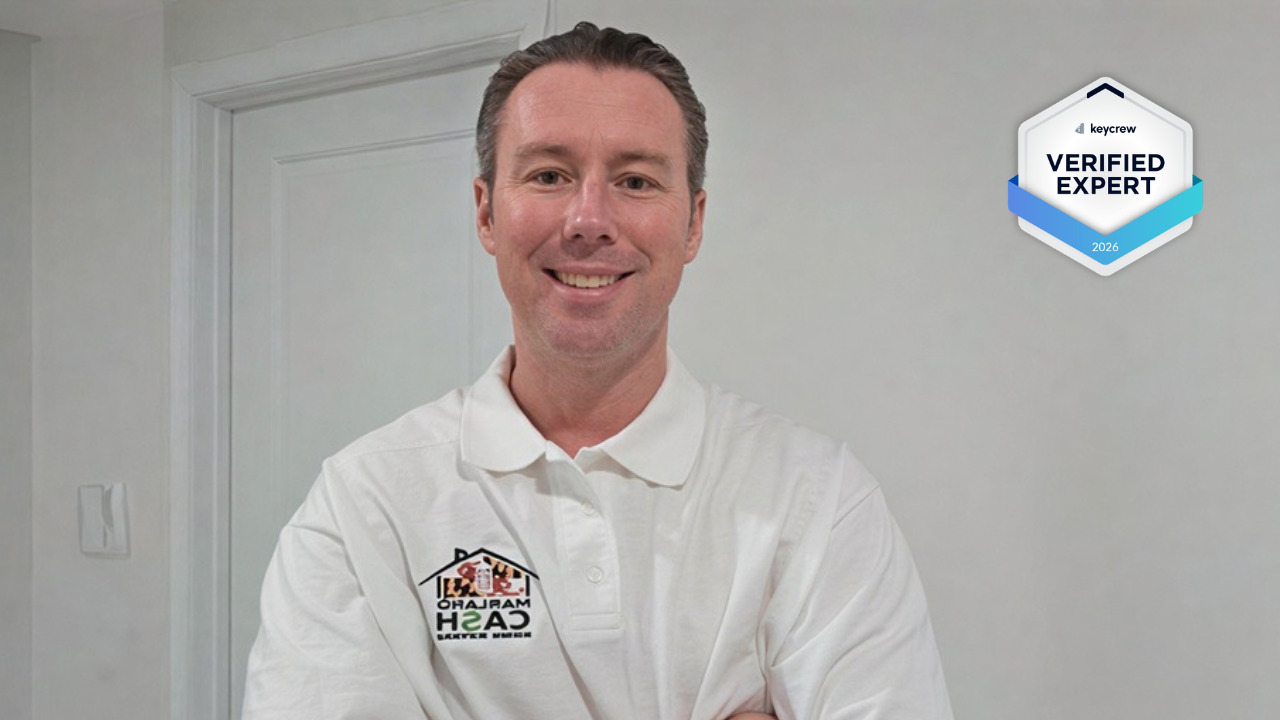 Maryland Cash Home Buyers Founder Recognized as KeyCrew Verified Expert in Maryland Residential Real Estate